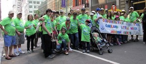 First year our merged synagogues marched as Congregation L'Dor V'Dor in the Celebrate Israel Parade along 5th Avenue! The Parade celebrated 50 years!